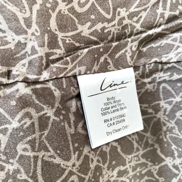 Line the Label wool/leather blazer/jacket size S - Picture 10 of 10